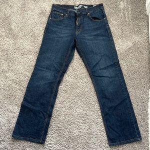 Wrangler Retro dark blue stretch denim jeans 34/34